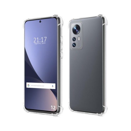 Funda Silicona Antigolpes Transparente para Xiaomi 12 / 12X 5G