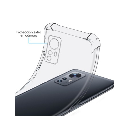 Funda Silicona Antigolpes Transparente para Xiaomi 12 / 12X 5G