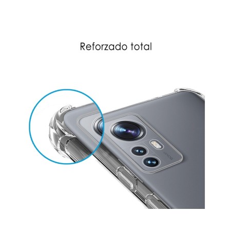 Funda Silicona Antigolpes Transparente para Xiaomi 12 / 12X 5G