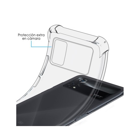 Funda Silicona Antigolpes Transparente para Xiaomi POCO X4 Pro 5G