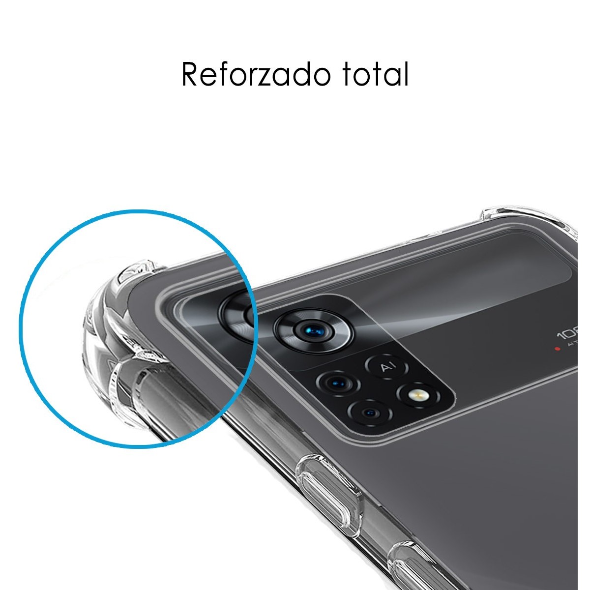 Funda Silicona Antigolpes Transparente para Xiaomi POCO X4 Pro 5G