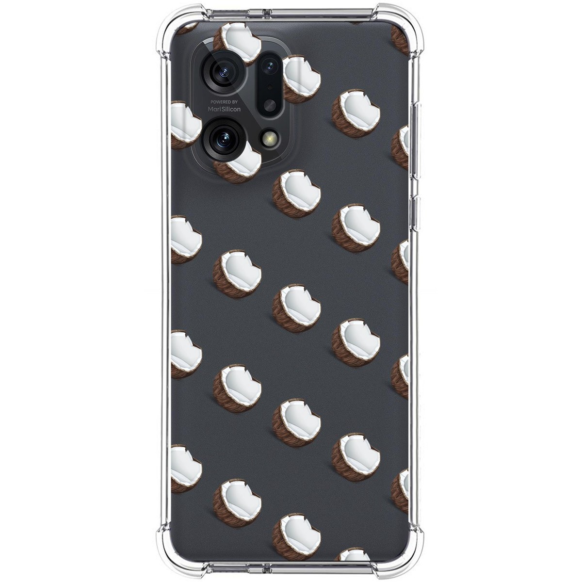 Funda Silicona Antigolpes para Oppo Find X5 5G diseño Cocos Dibujos