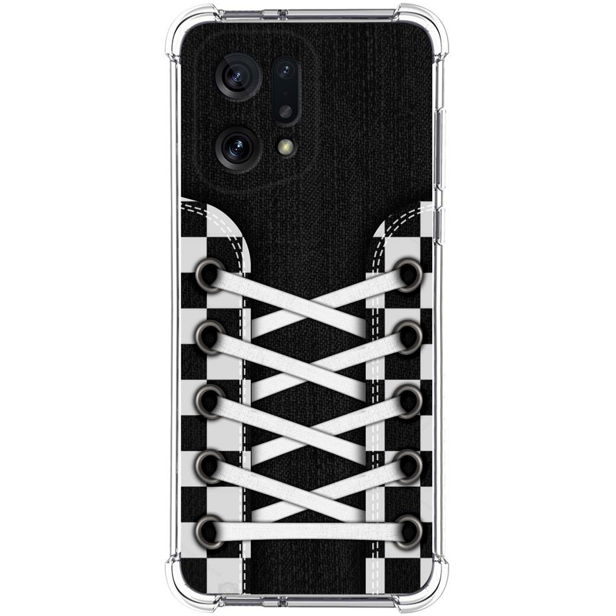 Funda Silicona Antigolpes para Oppo Find X5 5G diseño Zapatillas 03 Dibujos