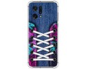 Funda Silicona Antigolpes para Oppo Find X5 5G diseño Zapatillas 06 Dibujos
