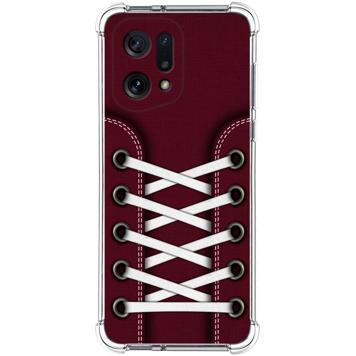 Funda Silicona Antigolpes para Oppo Find X5 5G diseño Zapatillas 17 Dibujos