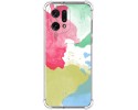 Funda Silicona Antigolpes para Oppo Find X5 5G diseño Acuarela 02 Dibujos