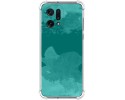 Funda Silicona Antigolpes para Oppo Find X5 5G diseño Acuarela 06 Dibujos