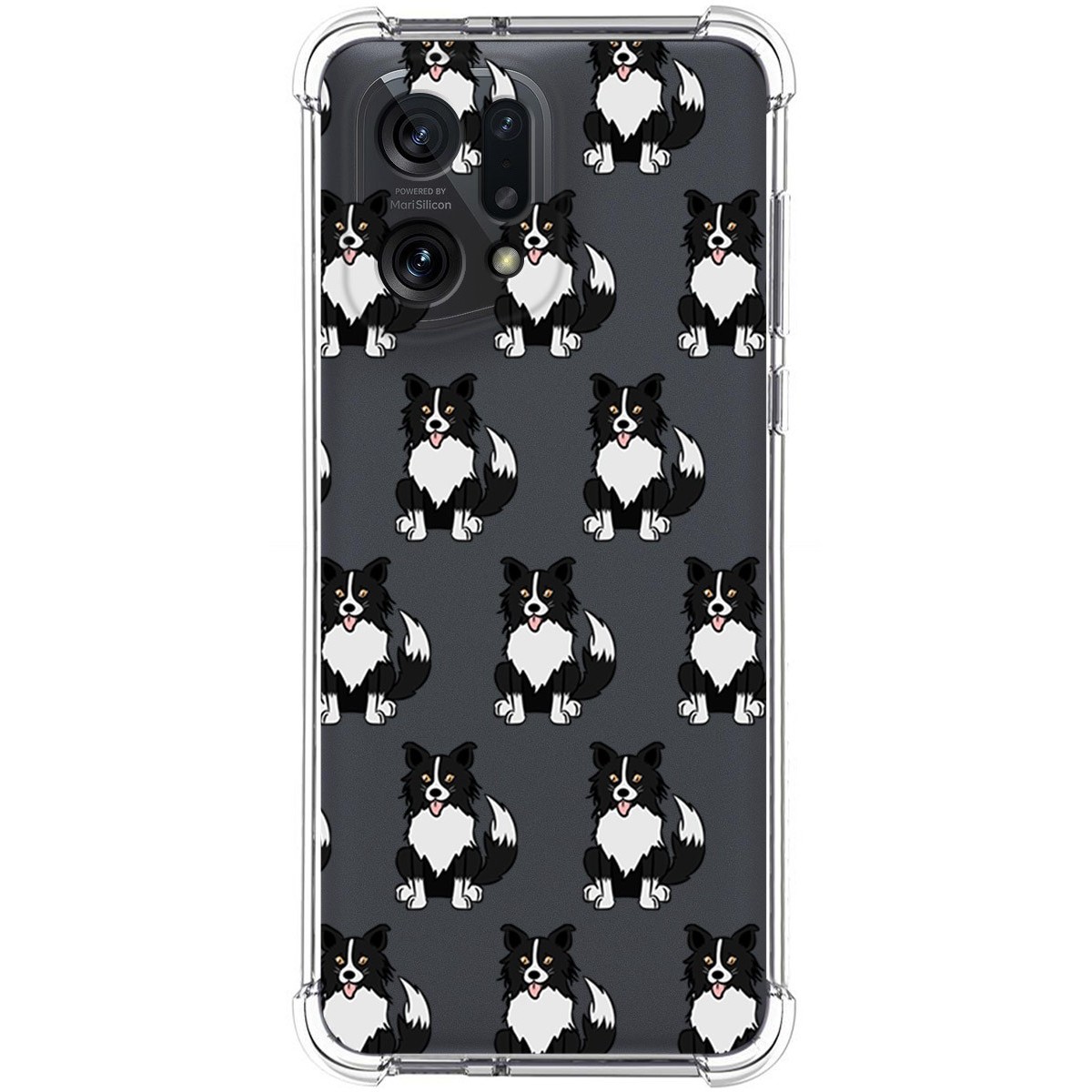 Funda Silicona Antigolpes para Oppo Find X5 5G diseño Perros 07 Dibujos