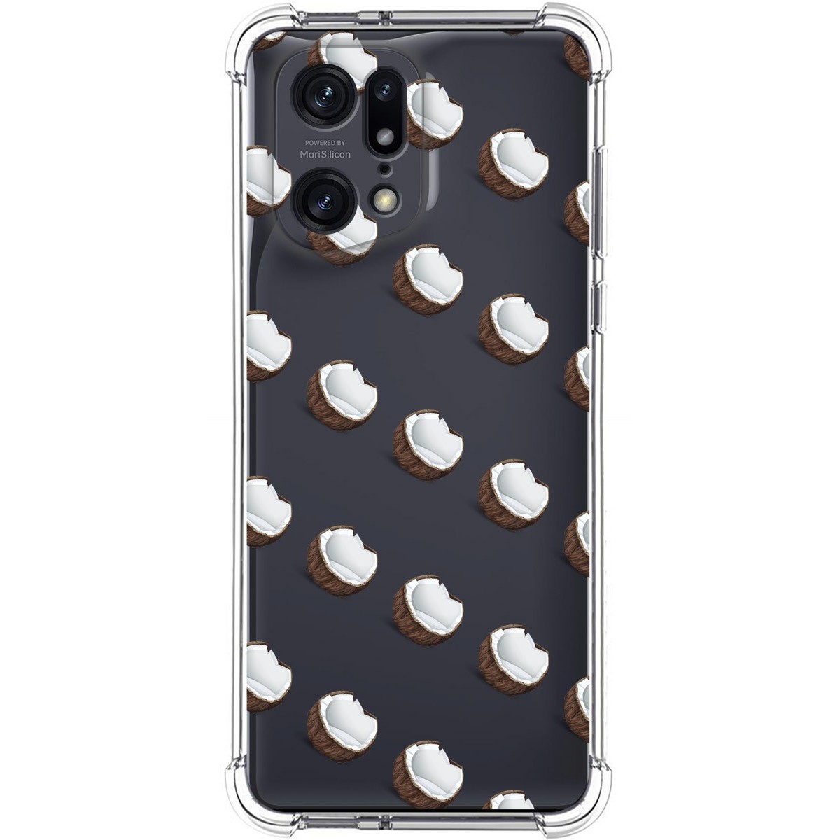 Funda Silicona Antigolpes para Oppo Find X5 Pro 5G diseño Cocos Dibujos
