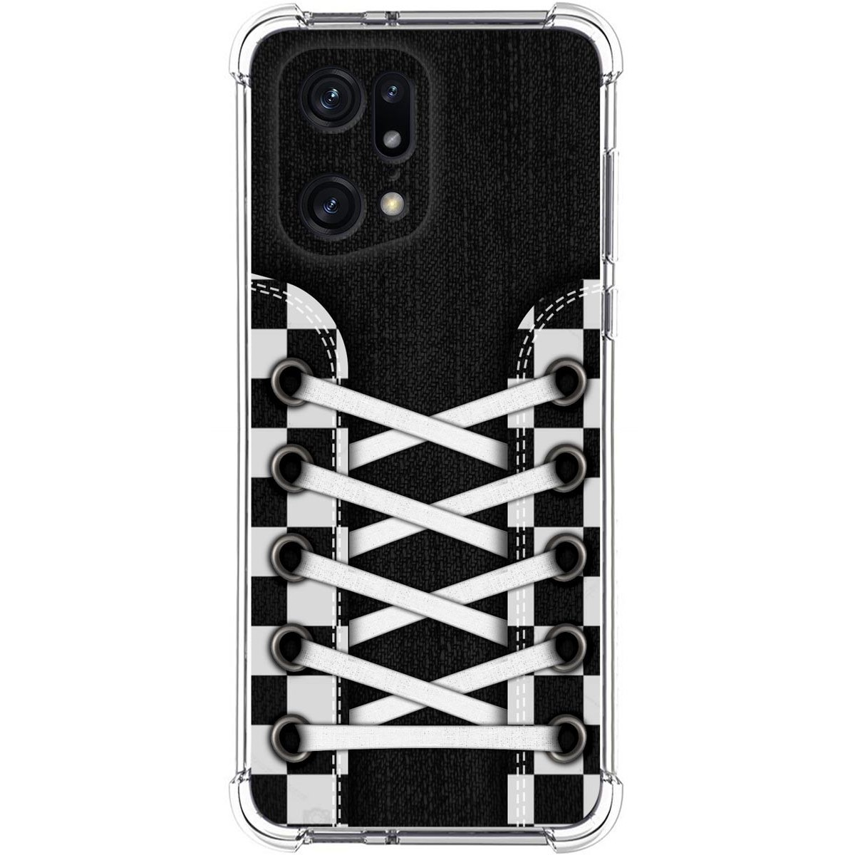 Funda Silicona Antigolpes para Oppo Find X5 Pro 5G diseño Zapatillas 03 Dibujos