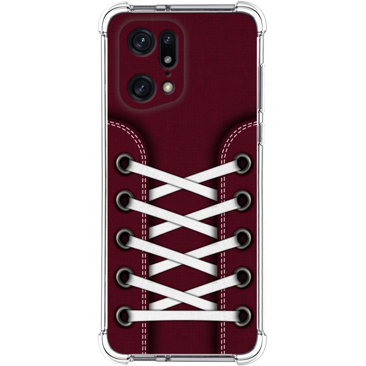 Funda Silicona Antigolpes para Oppo Find X5 Pro 5G diseño Zapatillas 17 Dibujos