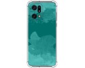 Funda Silicona Antigolpes para Oppo Find X5 Pro 5G diseño Acuarela 06 Dibujos