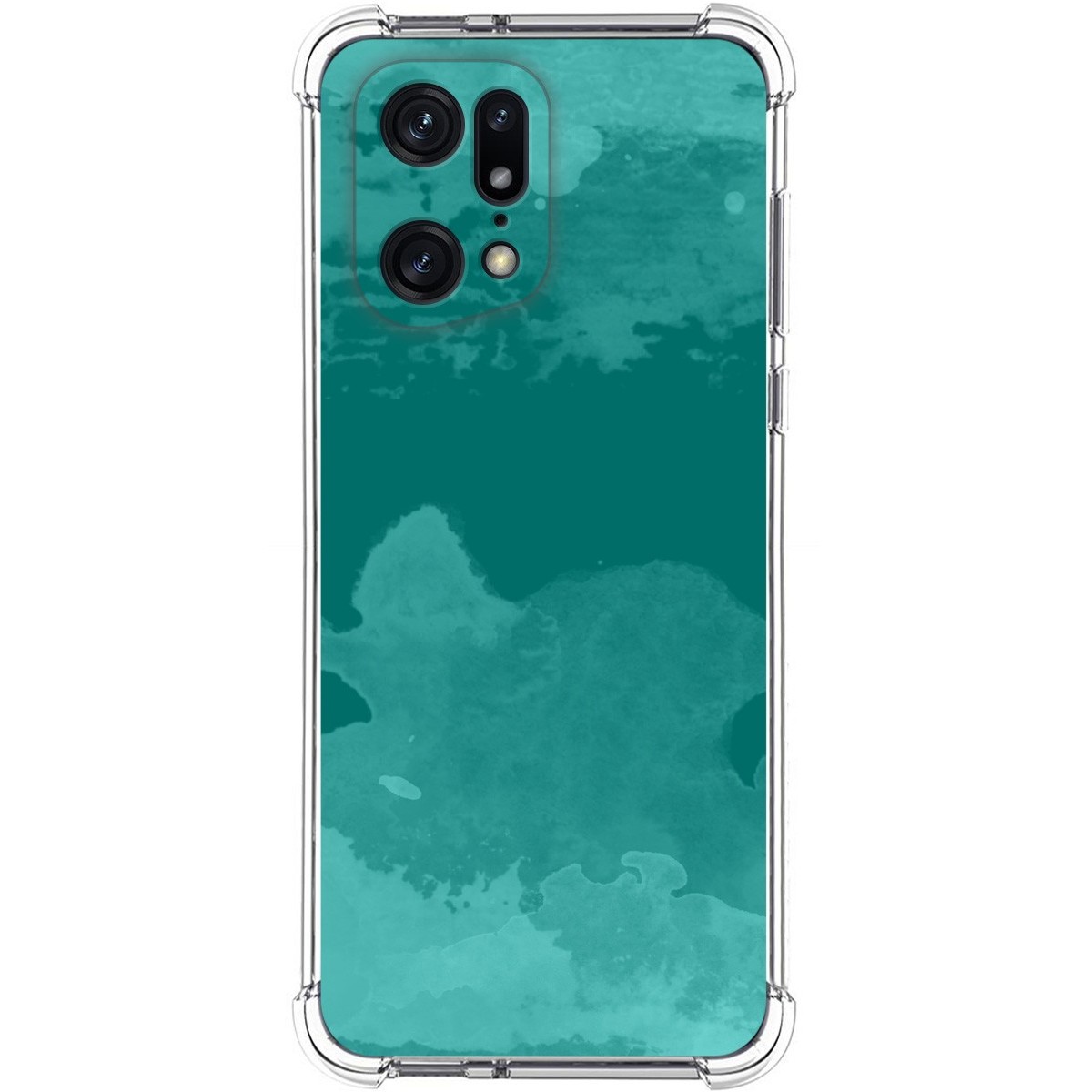 Funda Silicona Antigolpes para Oppo Find X5 Pro 5G diseño Acuarela 06 Dibujos