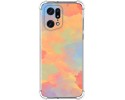Funda Silicona Antigolpes para Oppo Find X5 Pro 5G diseño Acuarela 08 Dibujos