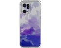 Funda Silicona Antigolpes para Oppo Find X5 Pro 5G diseño Acuarela 09 Dibujos