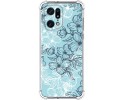 Funda Silicona Antigolpes para Oppo Find X5 Pro 5G diseño Flores 03 Dibujos
