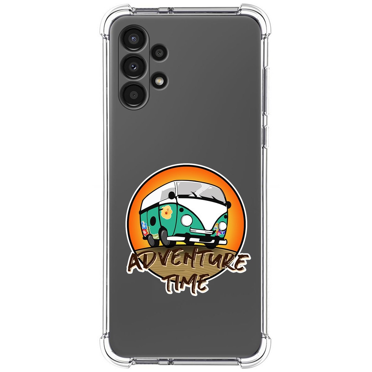 Funda Silicona Antigolpes para Samsung Galaxy A13 4G diseño Adventure Time Dibujos