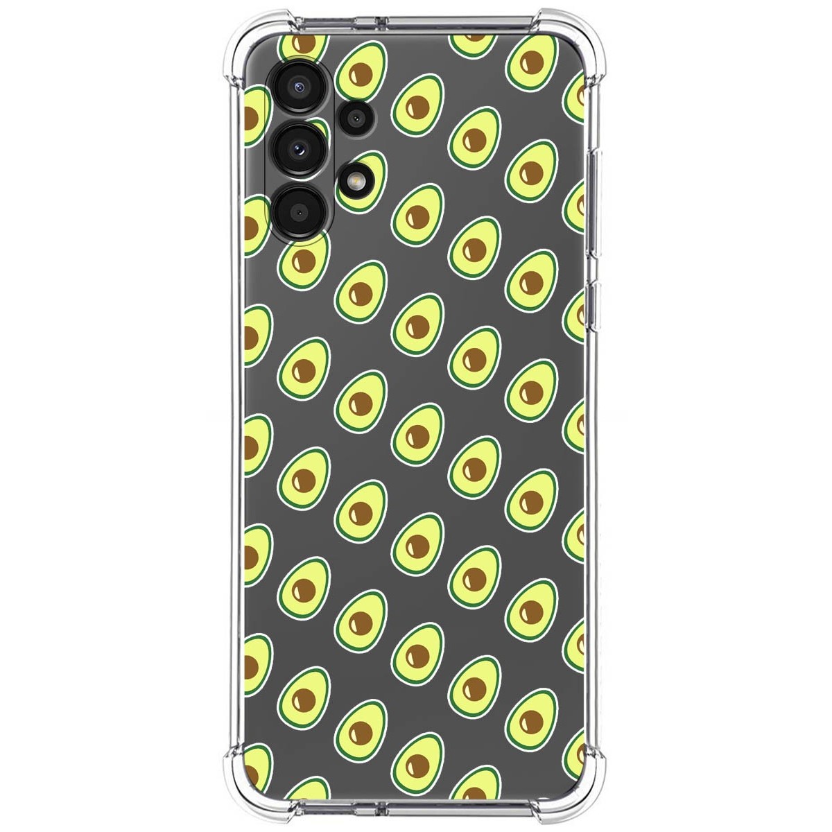 Funda Silicona Antigolpes para Samsung Galaxy A13 4G diseño Aguacate Dibujos