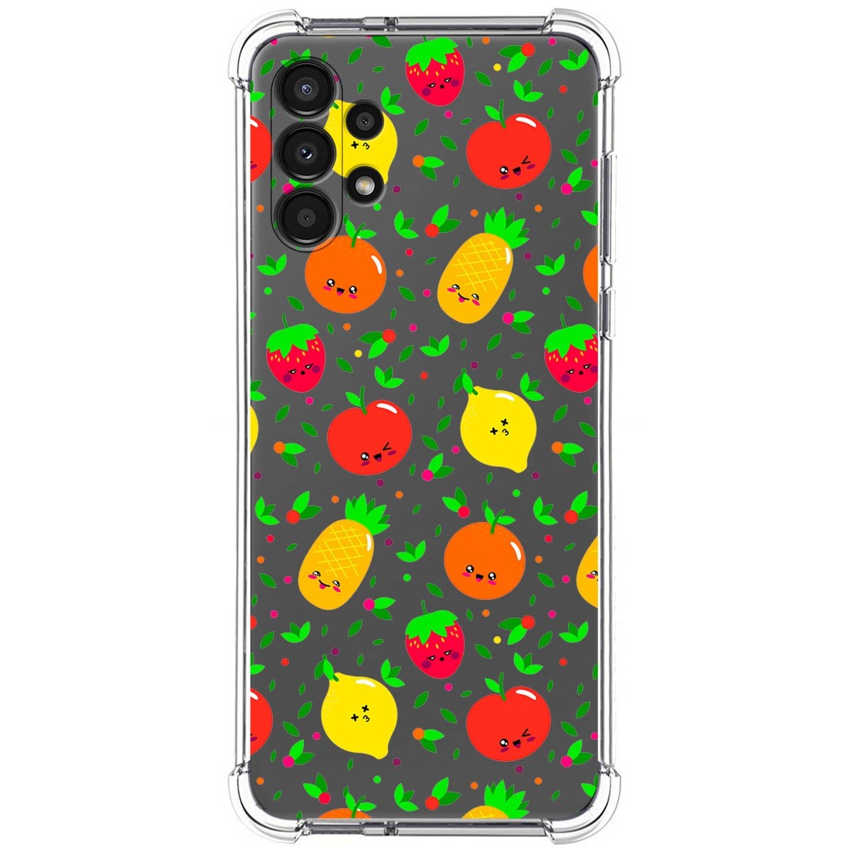 Funda Silicona Antigolpes para Samsung Galaxy A13 4G diseño Frutas 01 Dibujos