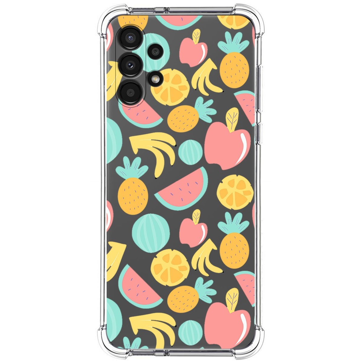 Funda Silicona Antigolpes para Samsung Galaxy A13 4G diseño Frutas 02 Dibujos