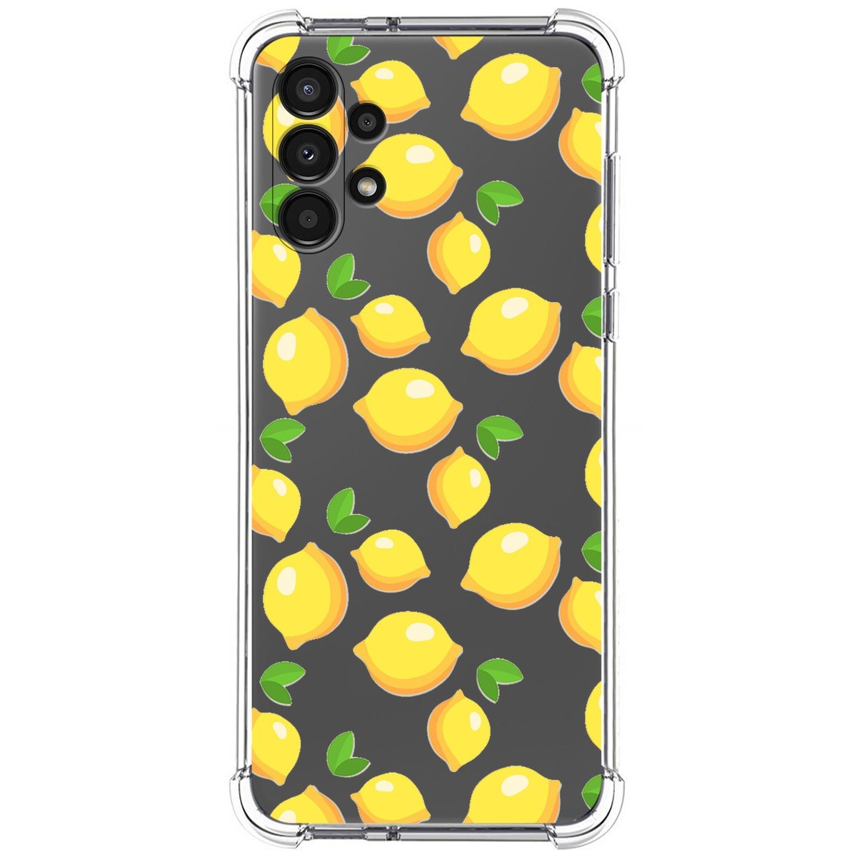 Funda Silicona Antigolpes para Samsung Galaxy A13 4G diseño Limones Dibujos