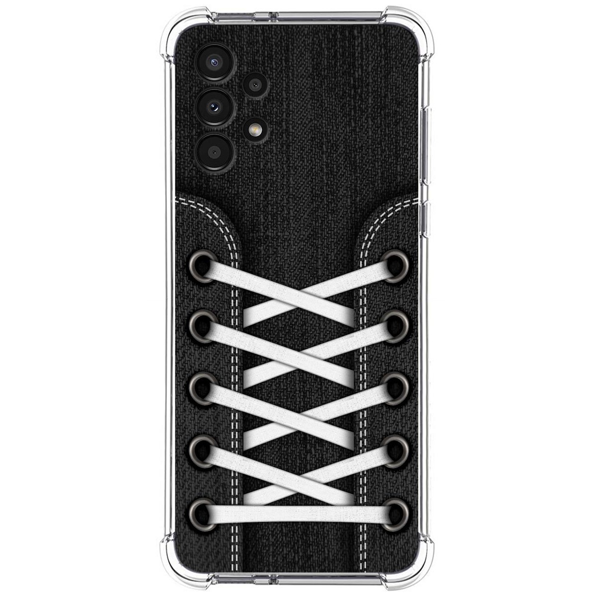 Funda Silicona Antigolpes para Samsung Galaxy A13 4G diseño Zapatillas 02 Dibujos
