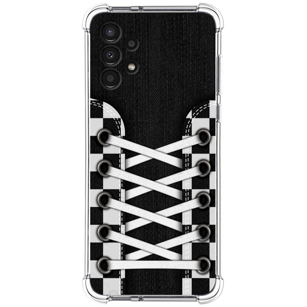 Funda Silicona Antigolpes para Samsung Galaxy A13 4G diseño Zapatillas 03 Dibujos