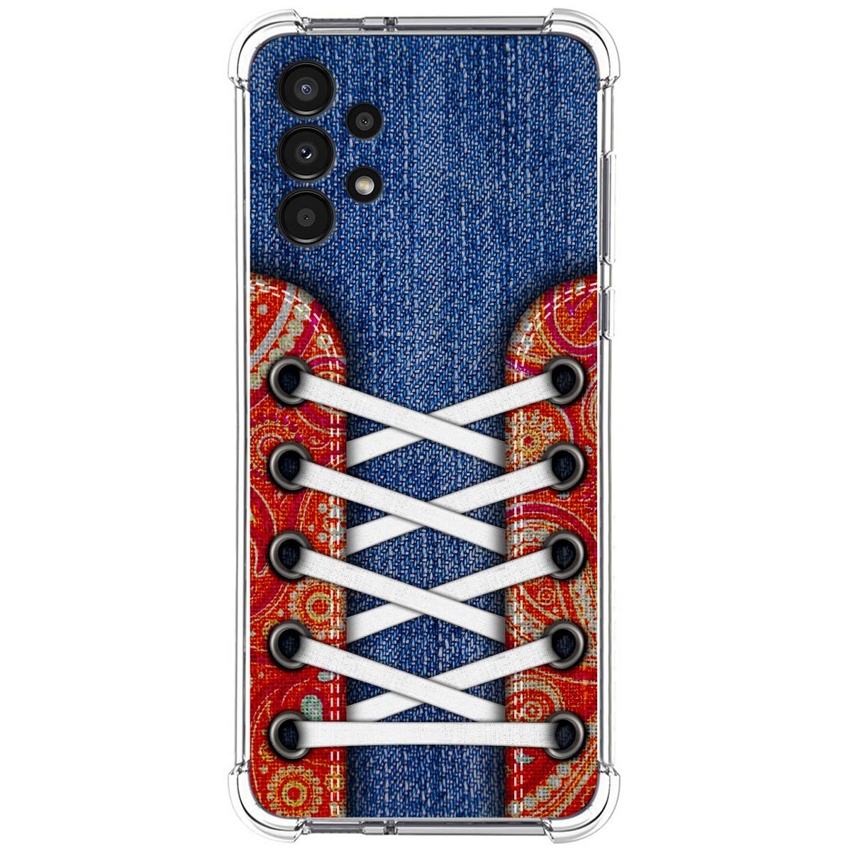 Funda Silicona Antigolpes para Samsung Galaxy A13 4G diseño Zapatillas 11 Dibujos