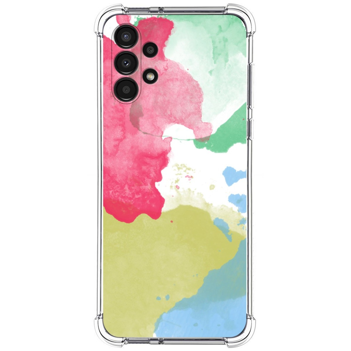 Funda Silicona Antigolpes para Samsung Galaxy A13 4G diseño Acuarela 02 Dibujos