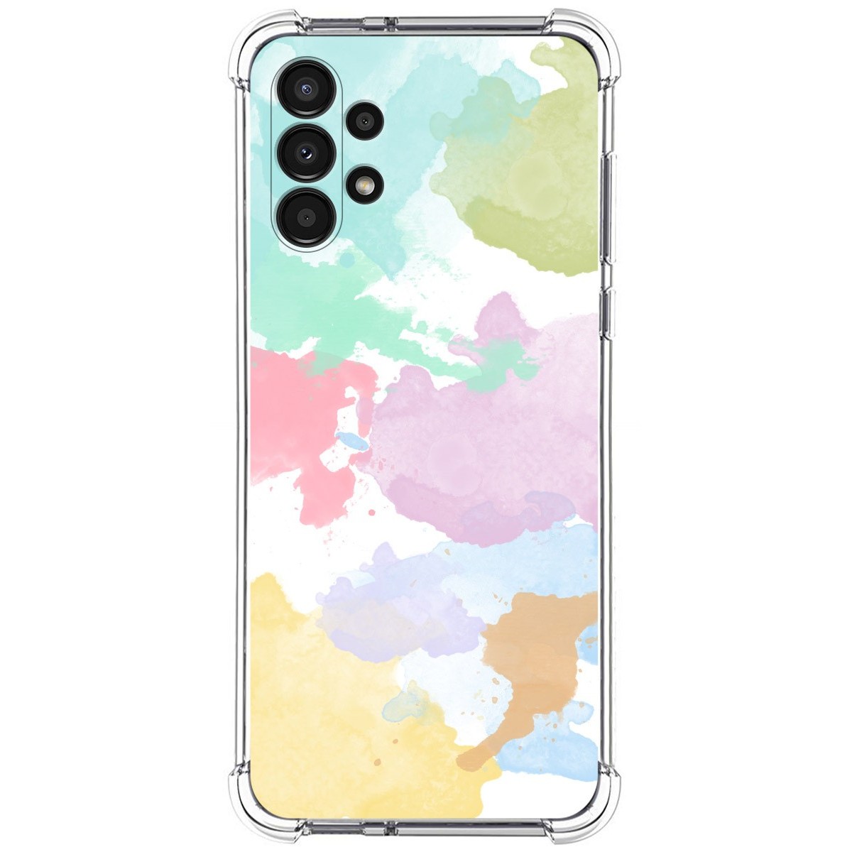 Funda Silicona Antigolpes para Samsung Galaxy A13 4G diseño Acuarela 11 Dibujos