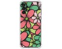 Funda Silicona Antigolpes para Samsung Galaxy A13 4G diseño Flores 02 Dibujos