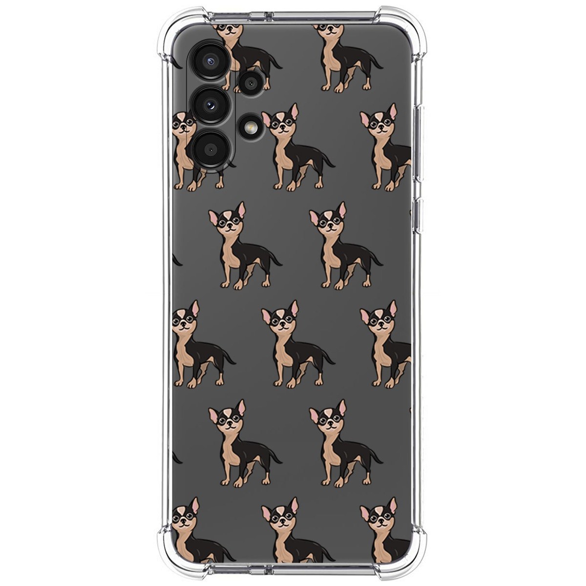 Funda Silicona Antigolpes para Samsung Galaxy A13 4G diseño Perros 11 Dibujos