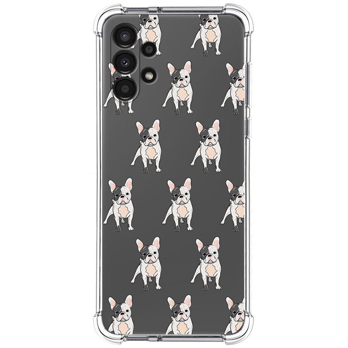 Funda Silicona Antigolpes para Samsung Galaxy A13 4G diseño Perros 12 Dibujos