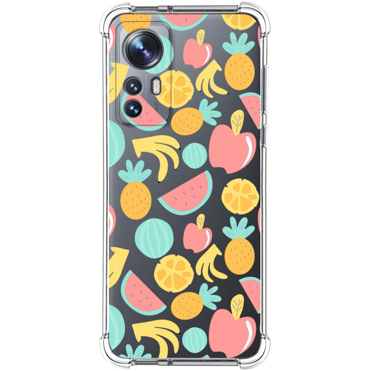 Funda Silicona Antigolpes para Xiaomi 12 / 12X 5G diseño Frutas 02 Dibujos