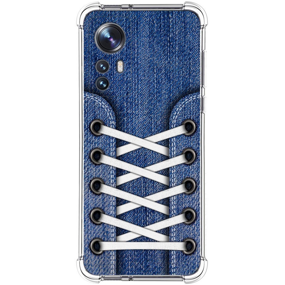 Funda Silicona Antigolpes para Xiaomi 12 / 12X 5G diseño Zapatillas 01 Dibujos