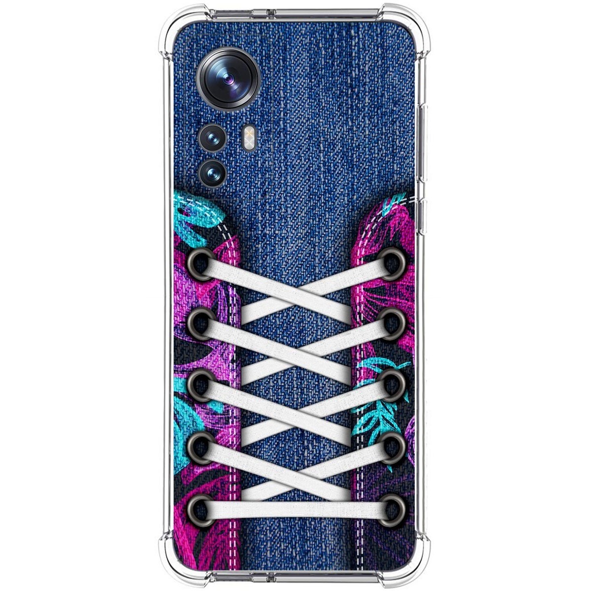 Funda Silicona Antigolpes para Xiaomi 12 / 12X 5G diseño Zapatillas 06 Dibujos