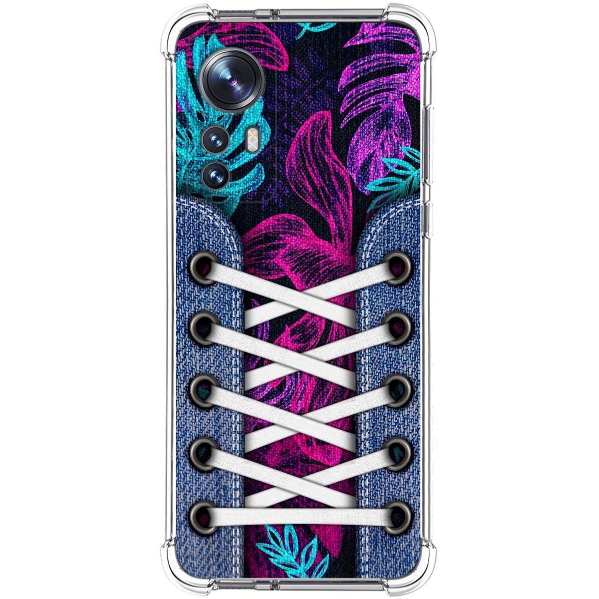 Funda Silicona Antigolpes para Xiaomi 12 / 12X 5G diseño Zapatillas 07 Dibujos