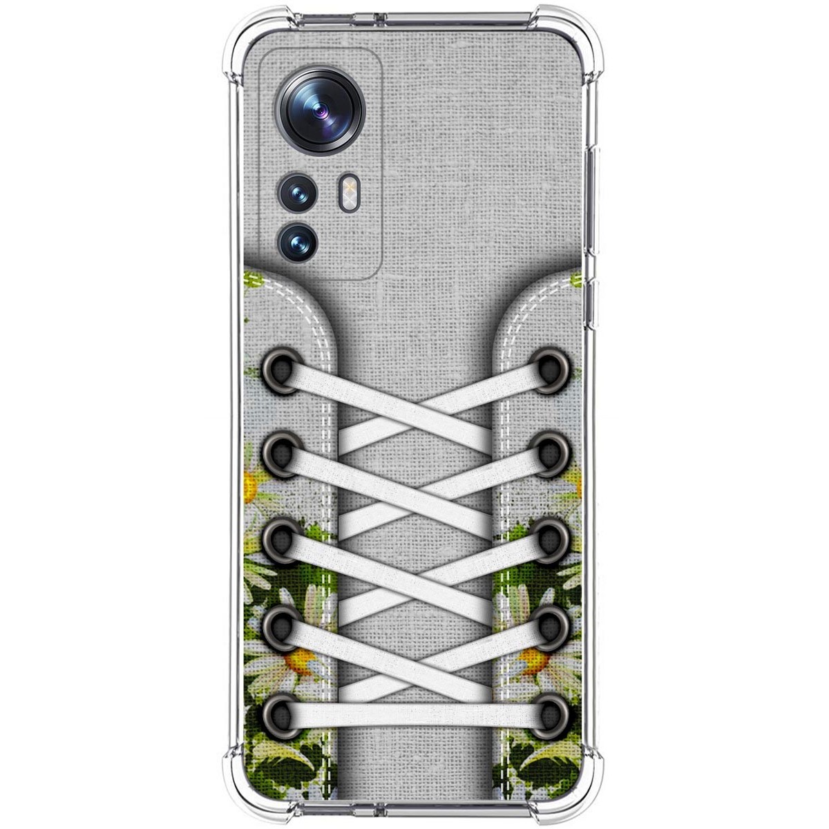 Funda Silicona Antigolpes para Xiaomi 12 / 12X 5G diseño Zapatillas 08 Dibujos