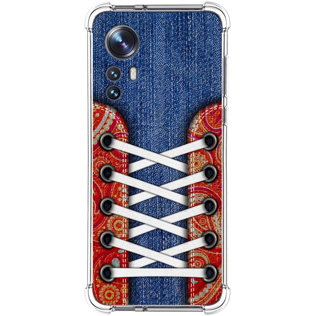 Funda Silicona Antigolpes para Xiaomi 12 / 12X 5G diseño Zapatillas 11 Dibujos