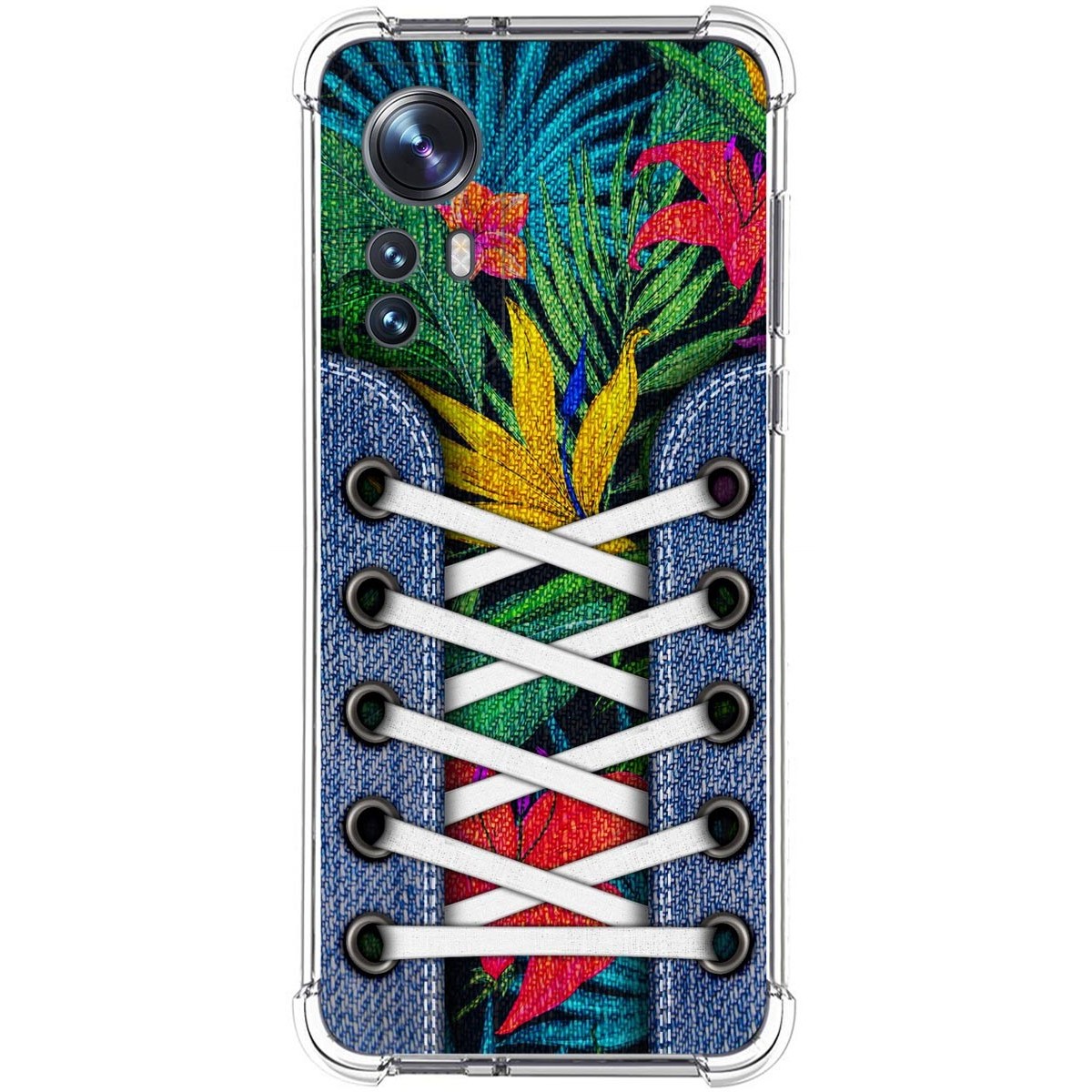 Funda Silicona Antigolpes para Xiaomi 12 / 12X 5G diseño Zapatillas 12 Dibujos