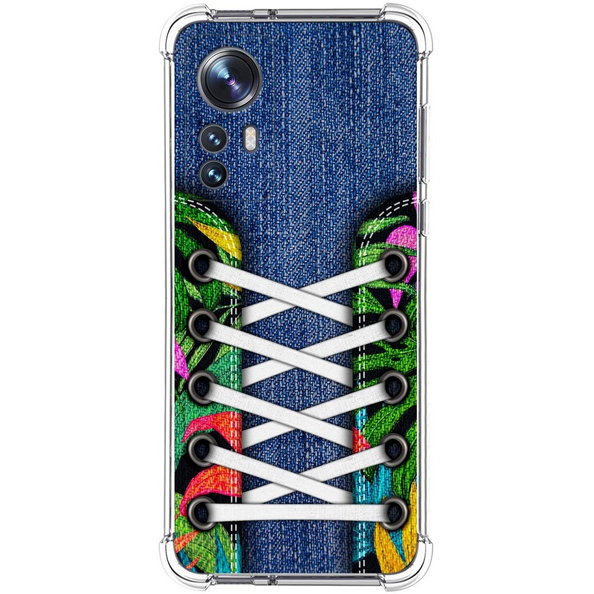 Funda Silicona Antigolpes para Xiaomi 12 / 12X 5G diseño Zapatillas 13 Dibujos