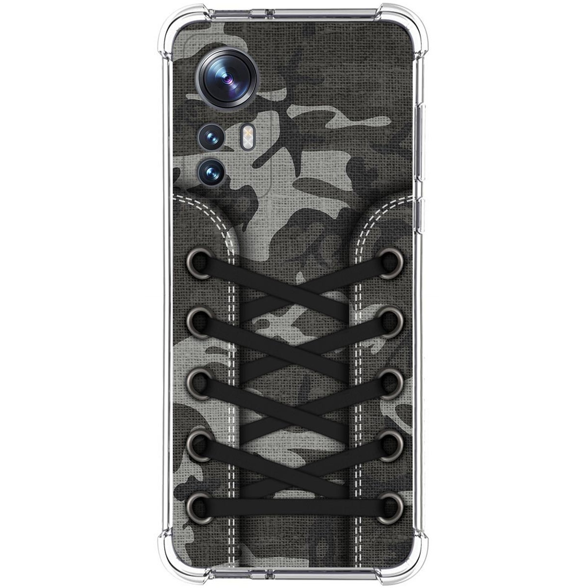 Funda Silicona Antigolpes para Xiaomi 12 / 12X 5G diseño Zapatillas 15 Dibujos