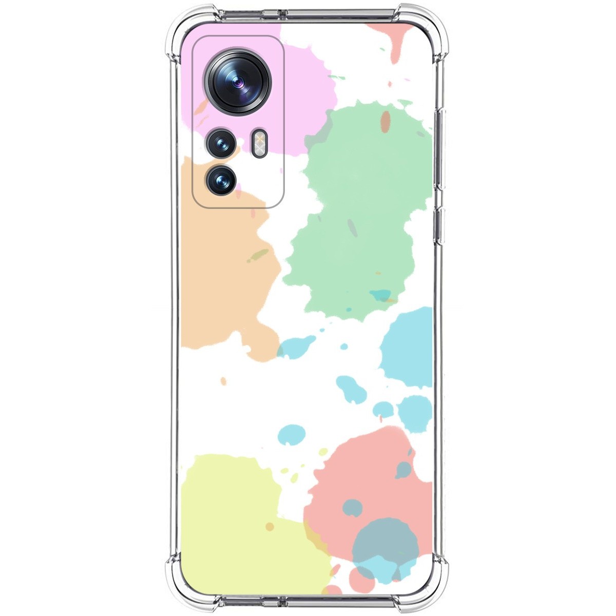 Funda Silicona Antigolpes para Xiaomi 12 / 12X 5G diseño Acuarela 05 Dibujos