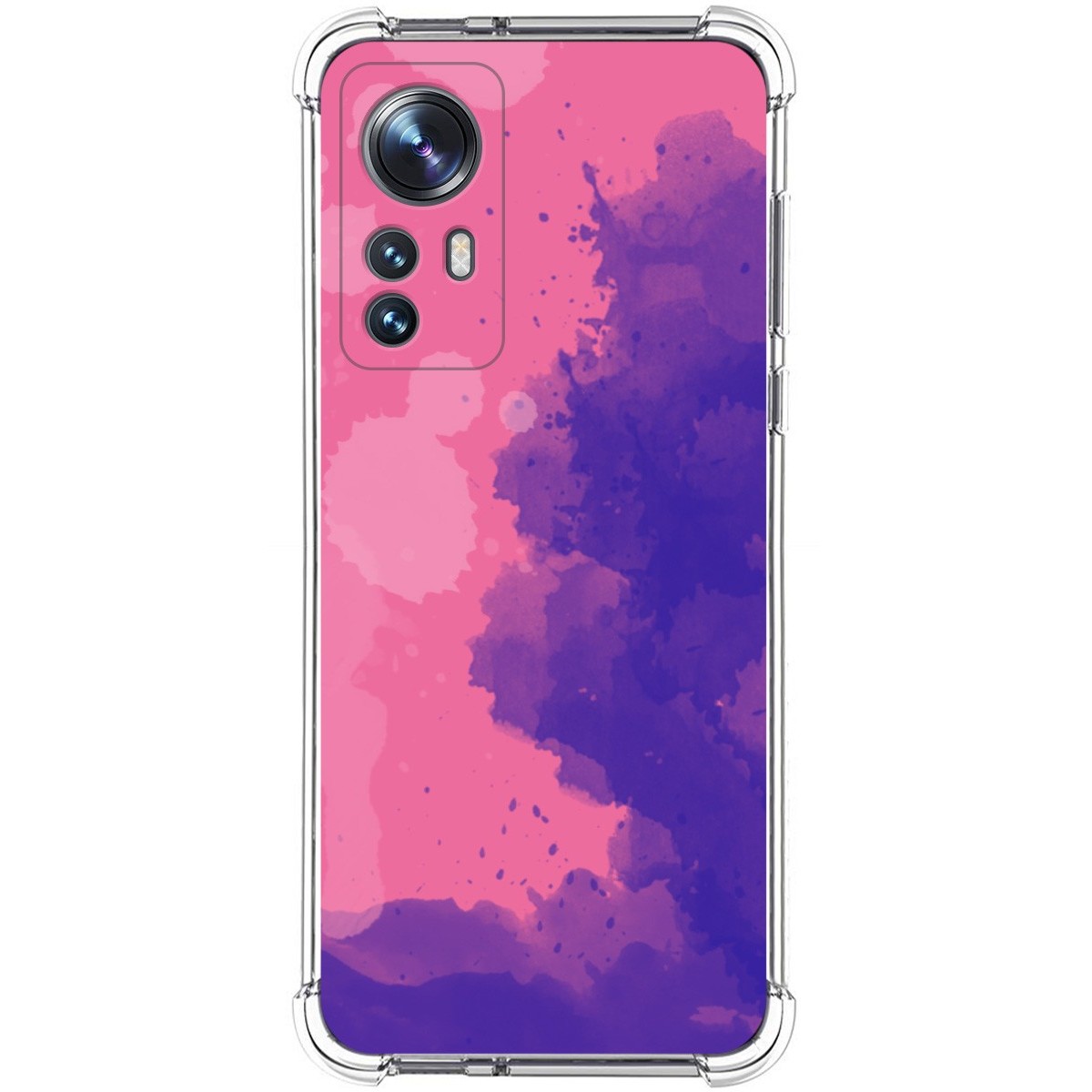 Funda Silicona Antigolpes para Xiaomi 12 / 12X 5G diseño Acuarela 07 Dibujos