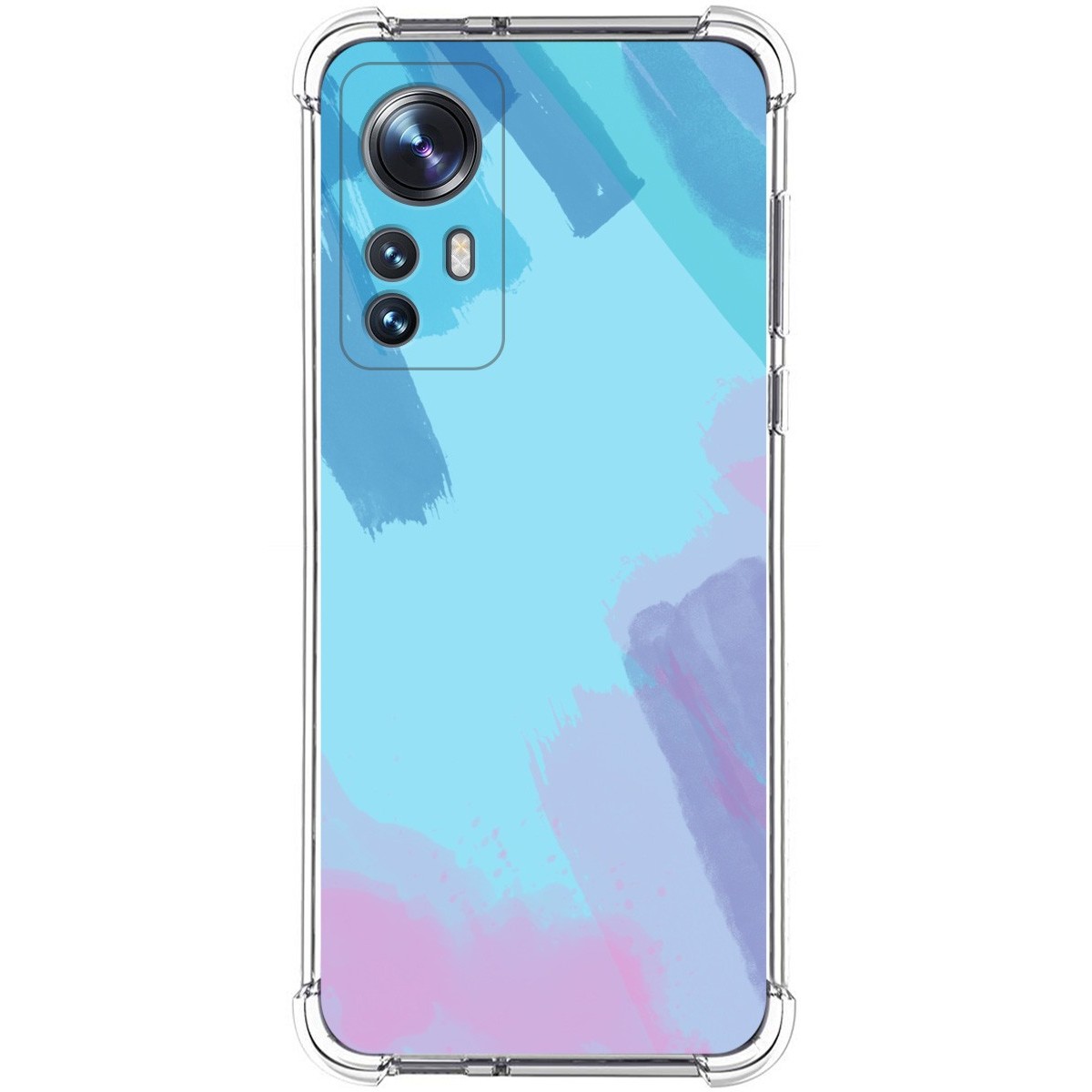 Funda Silicona Antigolpes para Xiaomi 12 / 12X 5G diseño Acuarela 10 Dibujos