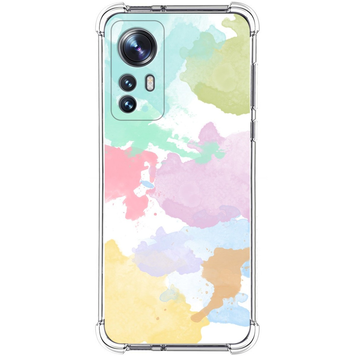 Funda Silicona Antigolpes para Xiaomi 12 / 12X 5G diseño Acuarela 11 Dibujos