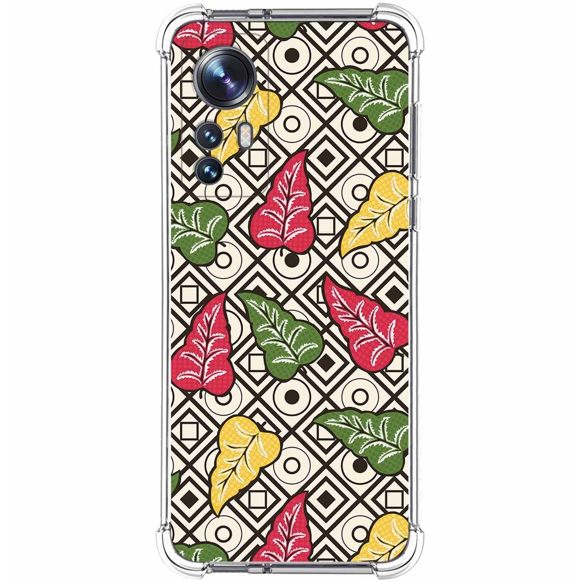 Funda Silicona Antigolpes para Xiaomi 12 / 12X 5G diseño Flores 11 Dibujos
