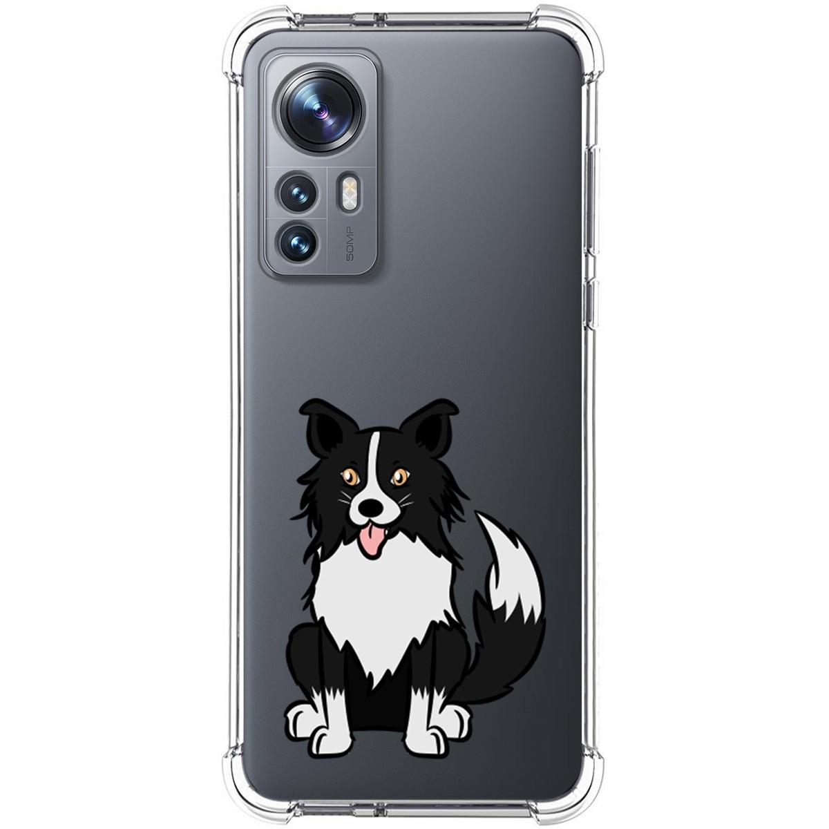 Funda Silicona Antigolpes para Xiaomi 12 / 12X 5G diseño Perros 01 Dibujos