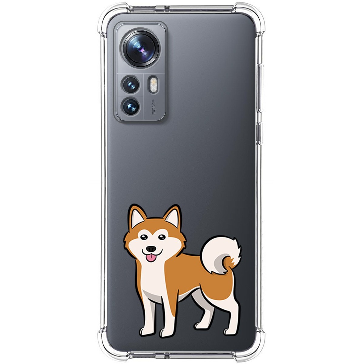 Funda Silicona Antigolpes para Xiaomi 12 / 12X 5G diseño Perros 02 Dibujos