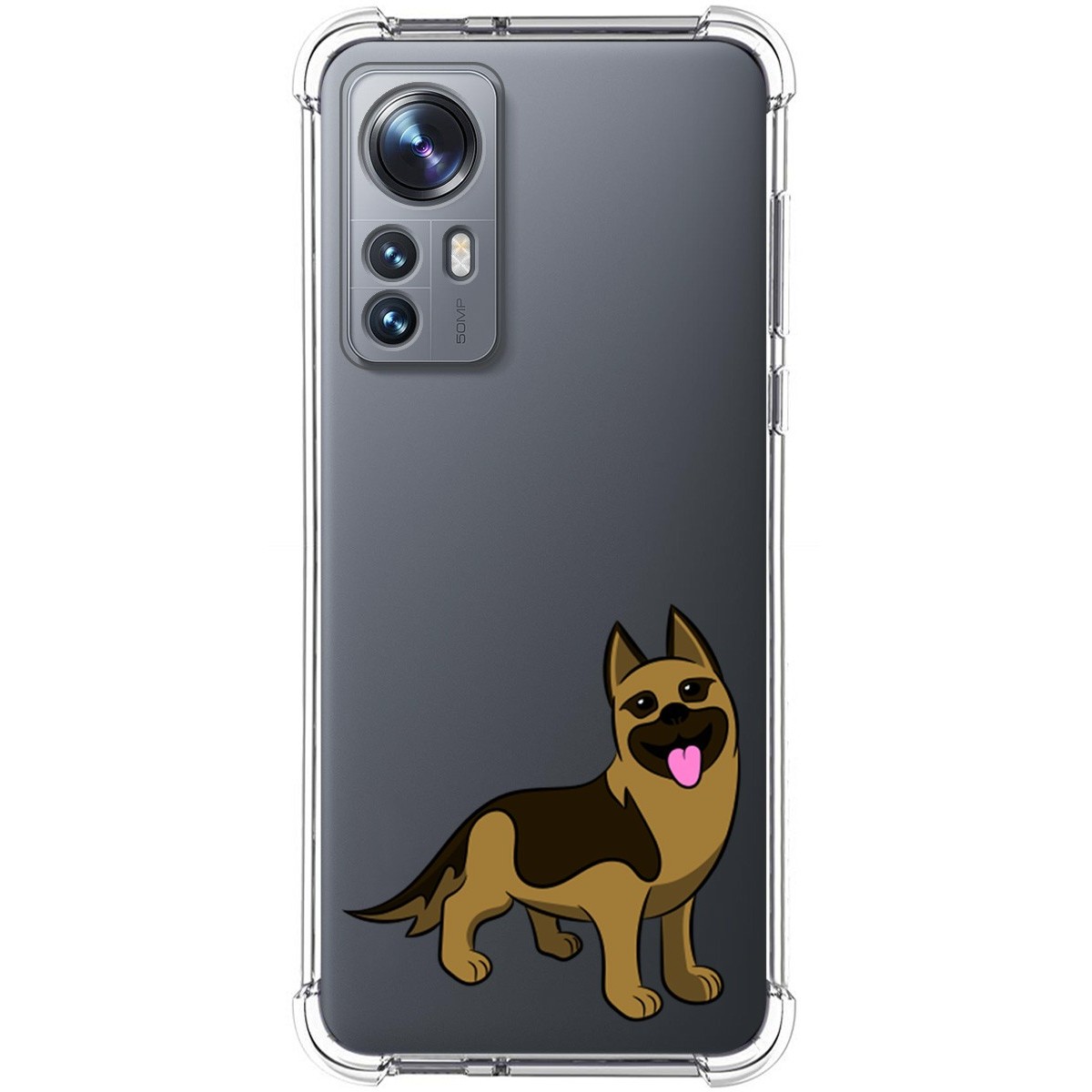 Funda Silicona Antigolpes para Xiaomi 12 / 12X 5G diseño Perros 03 Dibujos